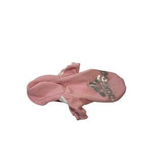 Adidas trefoil dog pink hoodie coat xl‎ small dog
